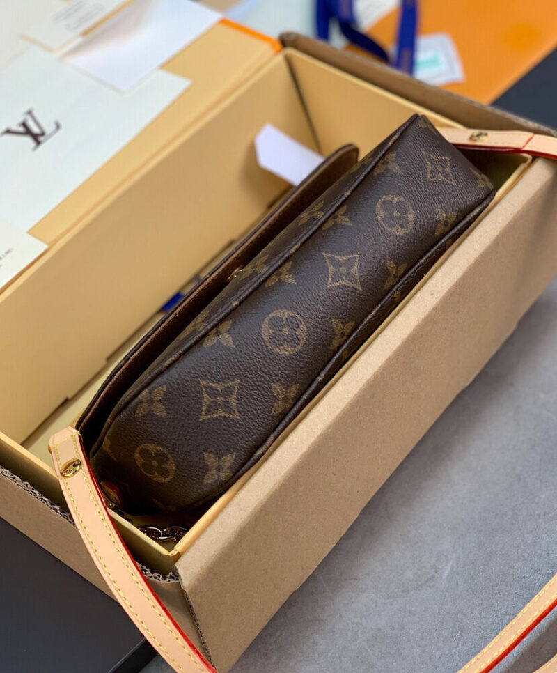 Louis Vuitton Wallet on Chain Ivy M81911 Brown